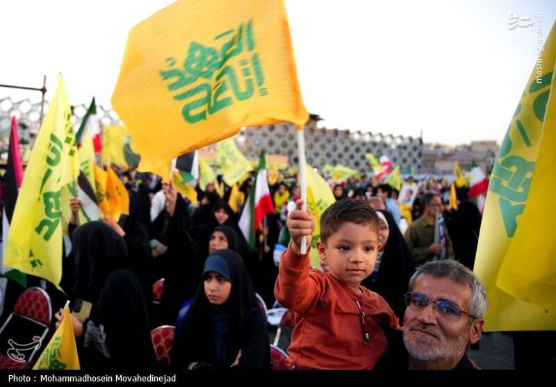 عکس/ نخستین سالگرد شهادت شهیدان سید حسن نصرالله و سید هاشم صفی‌الدین