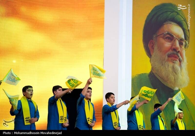 عکس/ نخستین سالگرد شهادت شهیدان سید حسن نصرالله و سید هاشم صفیالدین