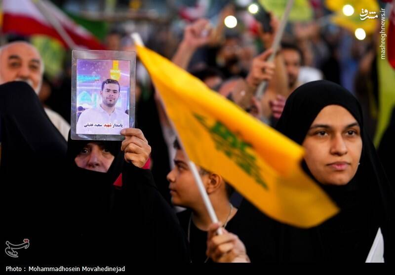 عکس/ نخستین سالگرد شهادت شهیدان سید حسن نصرالله و سید هاشم صفی‌الدین