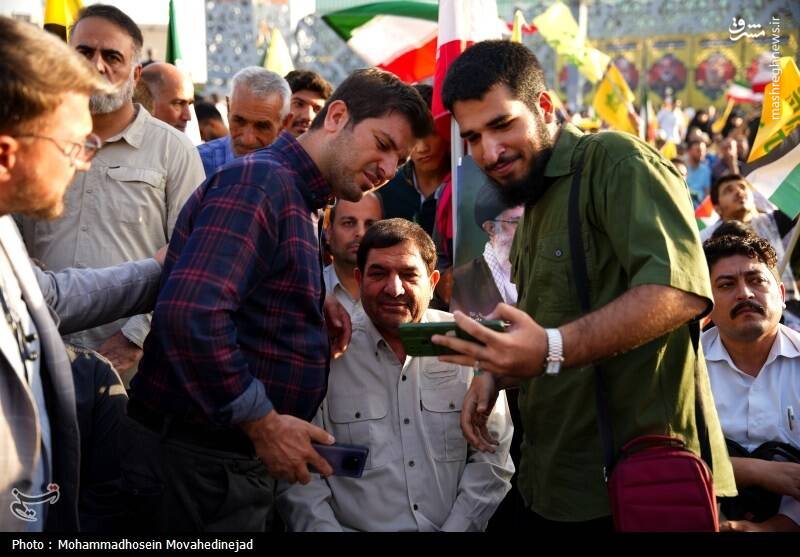 عکس/ نخستین سالگرد شهادت شهیدان سید حسن نصرالله و سید هاشم صفی‌الدین