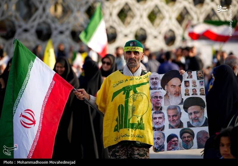 عکس/ نخستین سالگرد شهادت شهیدان سید حسن نصرالله و سید هاشم صفیالدین