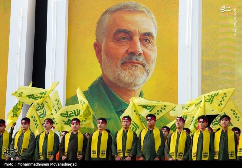 عکس/ نخستین سالگرد شهادت شهیدان سید حسن نصرالله و سید هاشم صفیالدین