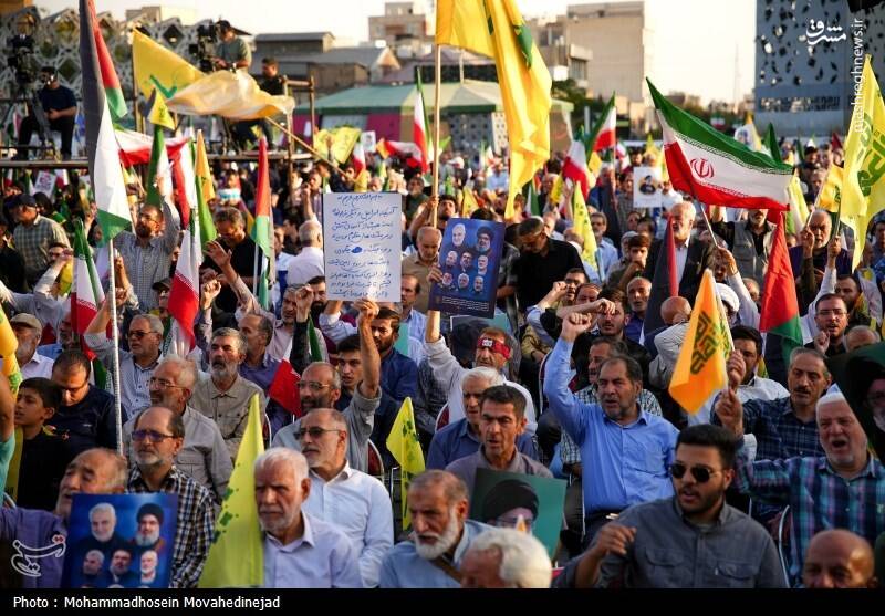 عکس/ نخستین سالگرد شهادت شهیدان سید حسن نصرالله و سید هاشم صفی‌الدین