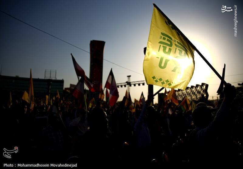 عکس/ نخستین سالگرد شهادت شهیدان سید حسن نصرالله و سید هاشم صفیالدین