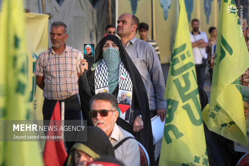 عکس/ نخستین سالگرد شهادت شهیدان سید حسن نصرالله و سید هاشم صفی‌الدین