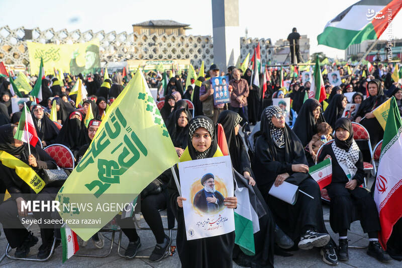 عکس/ نخستین سالگرد شهادت شهیدان سید حسن نصرالله و سید هاشم صفیالدین