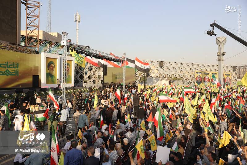 عکس/ نخستین سالگرد شهادت شهیدان سید حسن نصرالله و سید هاشم صفیالدین