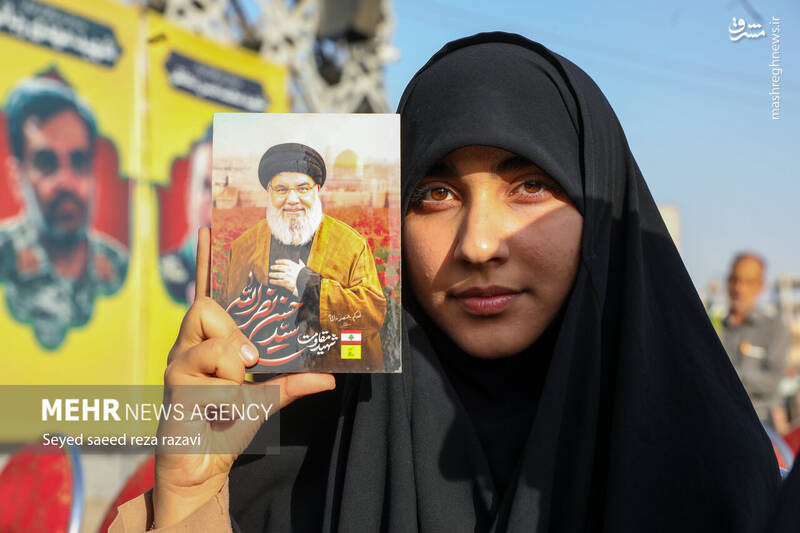 عکس/ نخستین سالگرد شهادت شهیدان سید حسن نصرالله و سید هاشم صفی‌الدین