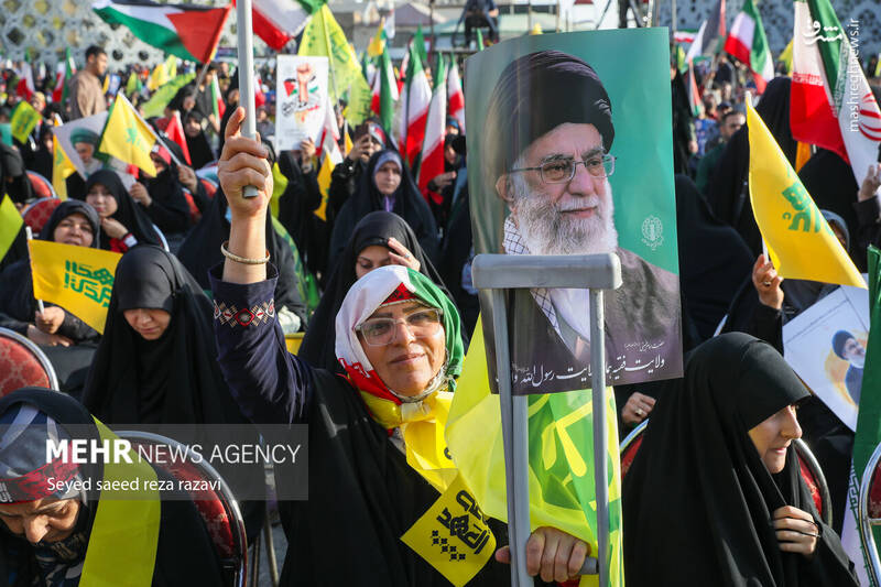 عکس/ نخستین سالگرد شهادت شهیدان سید حسن نصرالله و سید هاشم صفی‌الدین