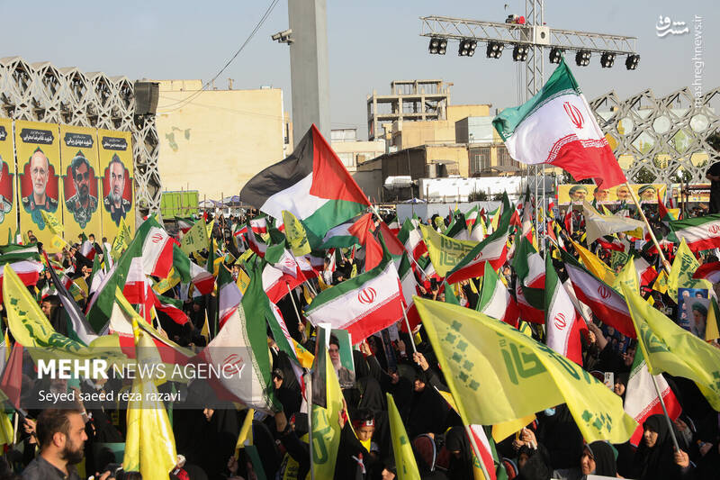 عکس/ نخستین سالگرد شهادت شهیدان سید حسن نصرالله و سید هاشم صفیالدین