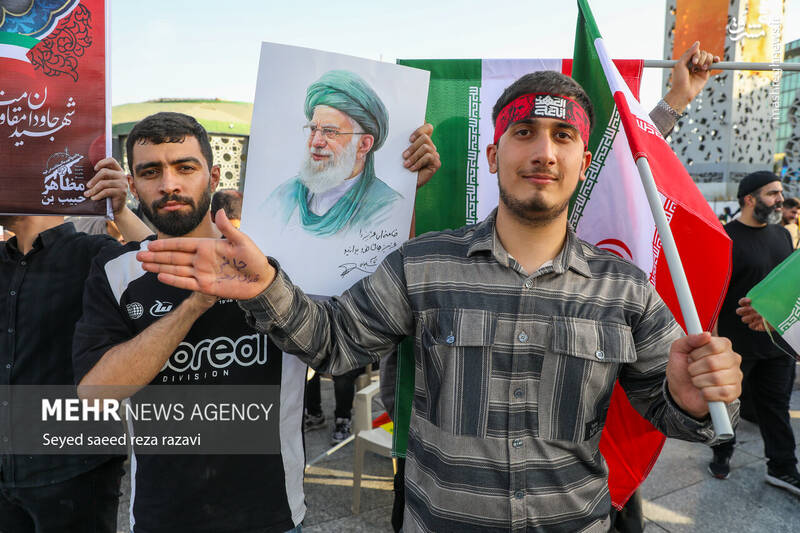 عکس/ نخستین سالگرد شهادت شهیدان سید حسن نصرالله و سید هاشم صفی‌الدین