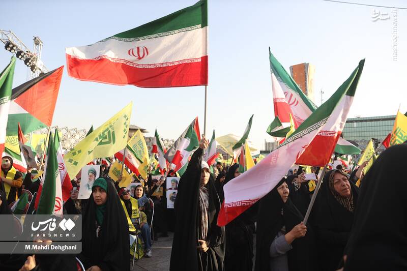 عکس/ نخستین سالگرد شهادت شهیدان سید حسن نصرالله و سید هاشم صفی‌الدین