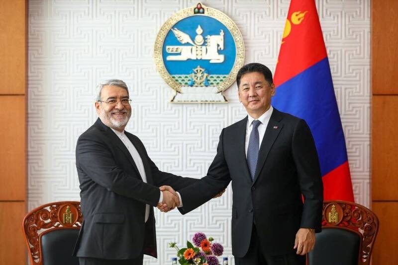 ايران،مغولستان،سفير