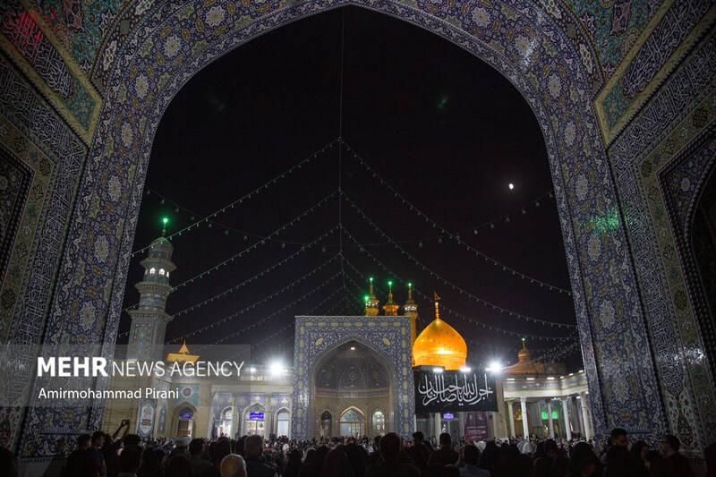  عزاداری اهالی دیوانیه عراق در قم