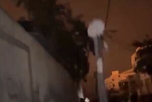 غزه شب خود را اینگونه سپری کرد!