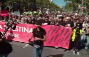 فیلم/ بارسلون علیه صهیونیست‌ها