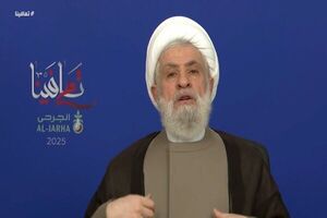 فیلم/ نظر شیخ نعیم قاسم در مورد کاروان الصمود