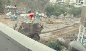 در هم کوبیدن نظامیان اشغالگر در محله تل الهوی توسط حماس