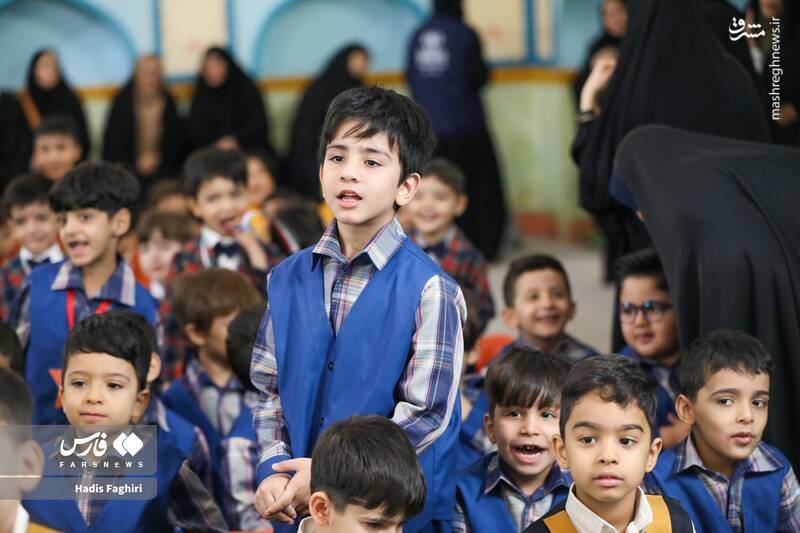 عکس/ جشن غنچهها در حرم امام رضا(ع)