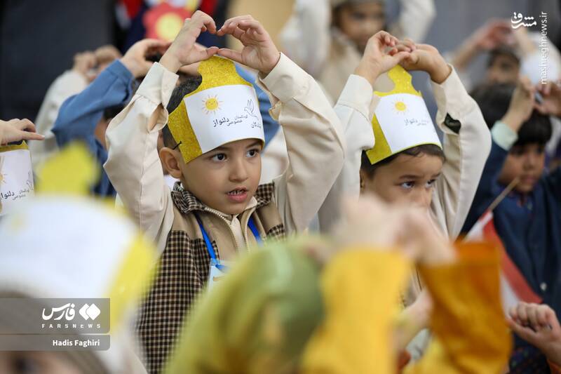 عکس/ جشن غنچهها در حرم امام رضا(ع)