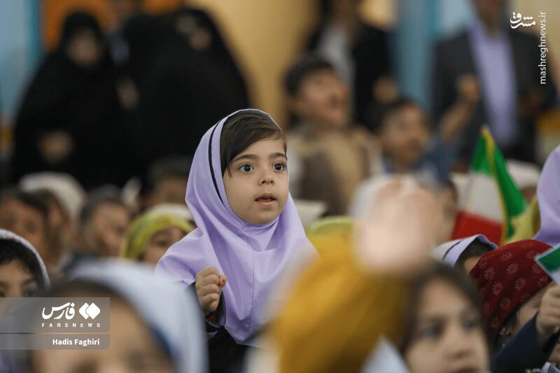 عکس/ جشن غنچهها در حرم امام رضا(ع)