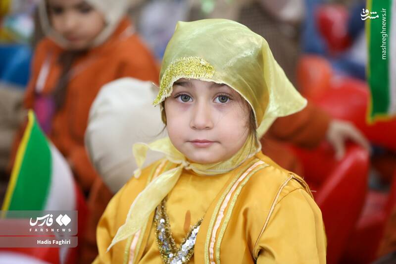 عکس/ جشن غنچهها در حرم امام رضا(ع)