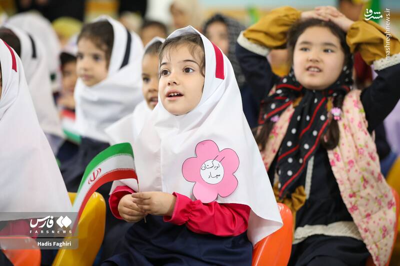 عکس/ جشن غنچهها در حرم امام رضا(ع)