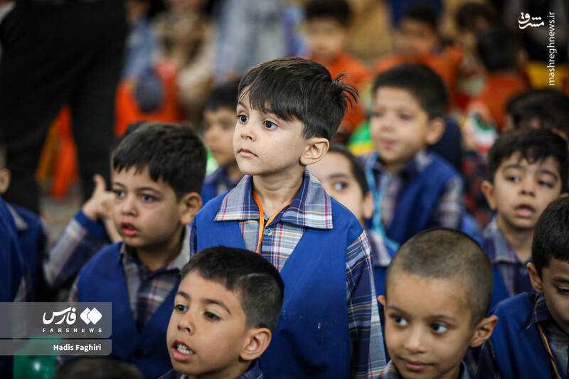 عکس/ جشن غنچهها در حرم امام رضا(ع)