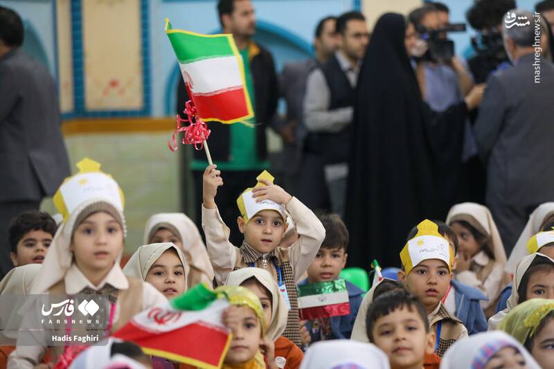 عکس/ جشن غنچهها در حرم امام رضا(ع)