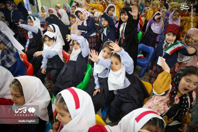 عکس/ جشن غنچهها در حرم امام رضا(ع)