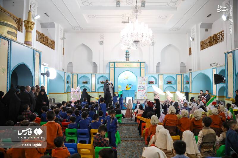 عکس/ جشن غنچهها در حرم امام رضا(ع)