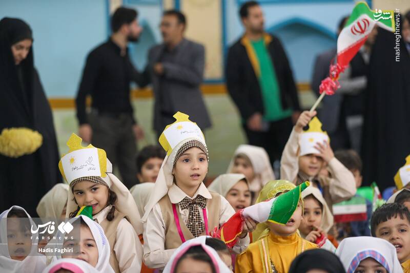 عکس/ جشن غنچهها در حرم امام رضا(ع)