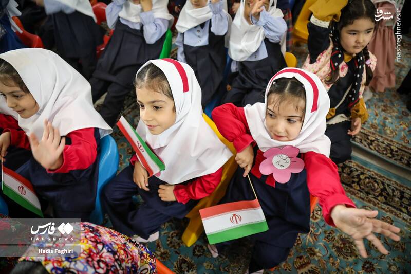 عکس/ جشن غنچهها در حرم امام رضا(ع)