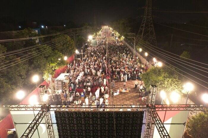 اجتماع بزرگ همبستگی با غزه در «لاهور» پاکستان + فیلم و عکس