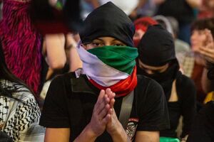 تظاهرات گسترده حامیان فلسطین در مادرید