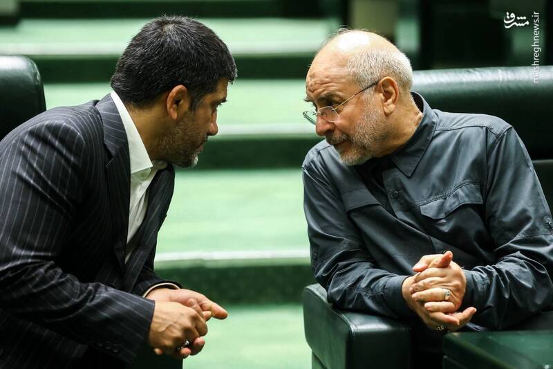 عکس / تجلیل از مدالآوران کشتی در مجلس 9