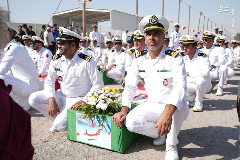 عکس/ ورود پیکر ۴۴ شهید تازه تفحص شده از مرز شلمچه