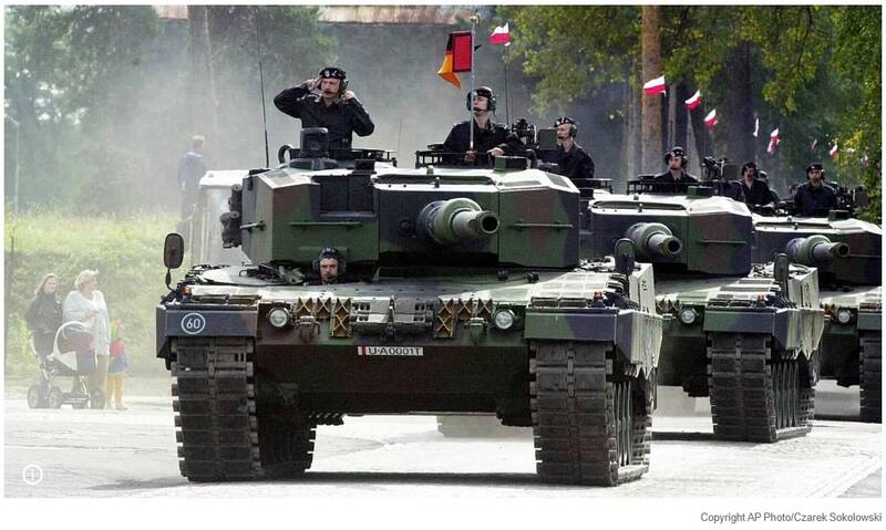 عبور بدون مرز ارتشهای اروپا در صورت جنگ با روسیه