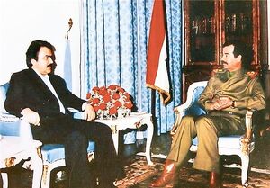 فیلم/ روایتی از روش کلاهبرداری منافقین از رژیم بعث عراق!