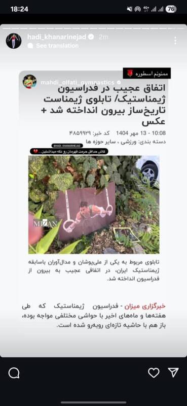 اتفاق عجیب در فدراسیون ژیمناستیک / تابلوی ژیمناست تاریخ‌ساز بیرون انداخته شد! + عکس 5