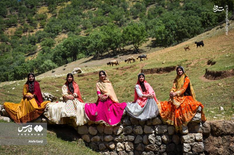 عکس/ عروسی عشایر بختیاری