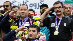 عکس/ مراسم استقبال از مدال‌آوران تیم ملی پارادو و میدانی