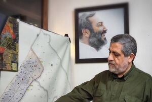 عکس/ فرماندهی که تا آخرین لحظه در کنار غزه ایستاد