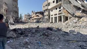 مرحله نخست آتش‌بس در غزه آغاز شد