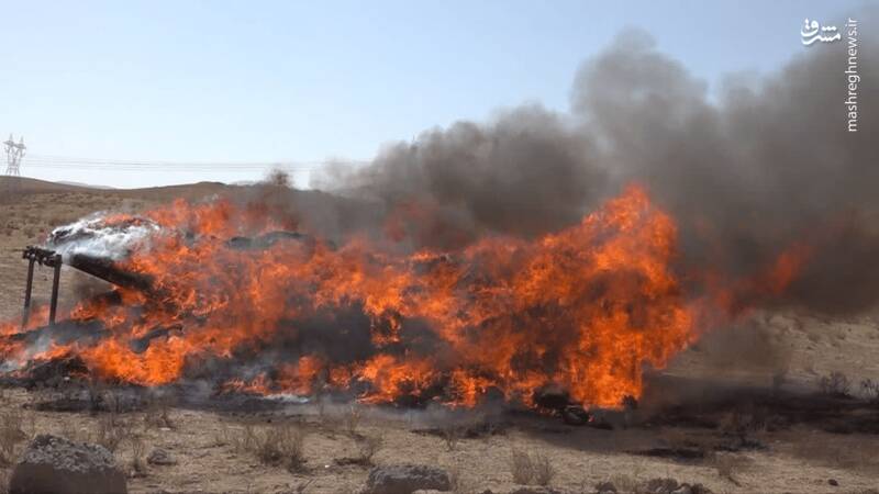 عکس / امحای بیش از یک و نیم تن مواد مخدر در زنجان 6