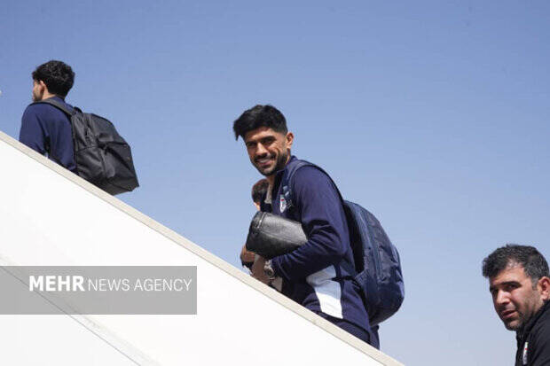 تیم ملی فوتبال ایران راهی روسیه شد + عکس 4