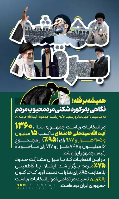 اینفوگرافیک/ الکی «مرد محبوب مردم» نیست!