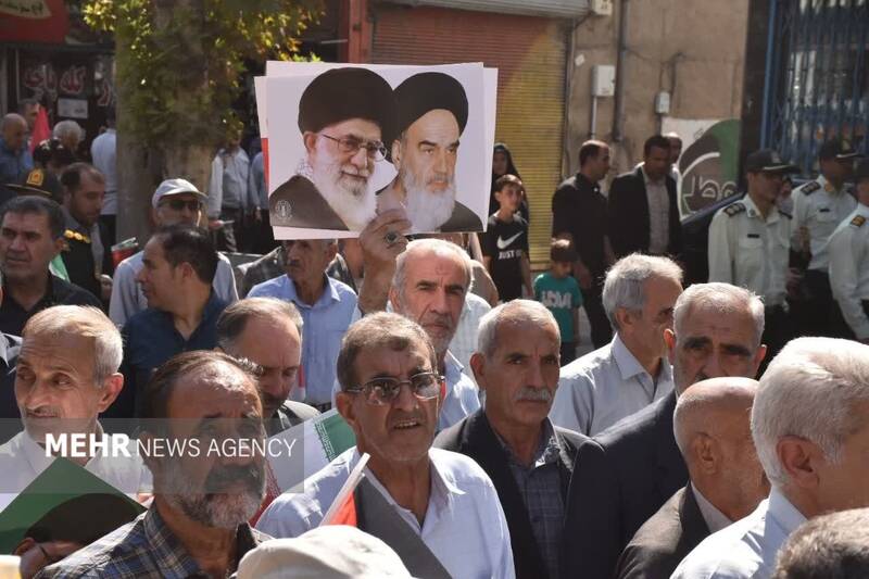 تشییع پیکر شهید «غلامرضا جمشیدی‌پور» در خرم‌آباد