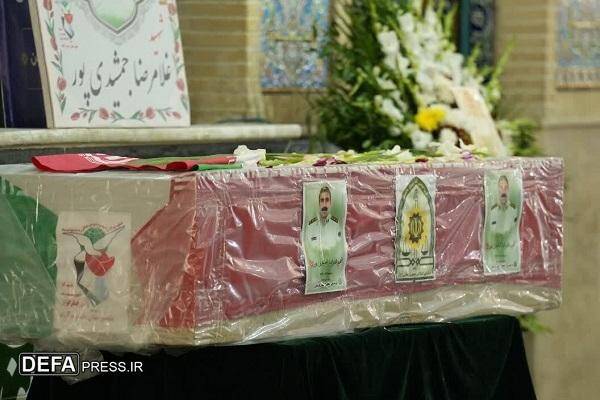 پیکر شهید جمشیدیپور تشییع شد