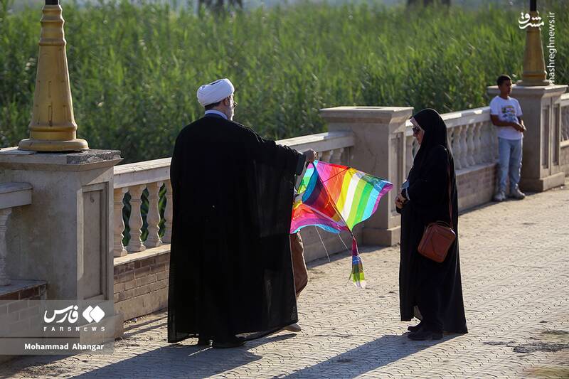 عکس / جشن بادبادکها در اهواز 11